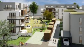 Neues Wohnquartier Entsteht In Jena Ost Hofansicht